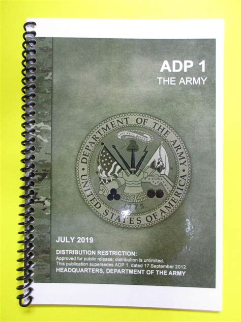 Blue Book – US Army – 2025 – Mini size – My Army Publications