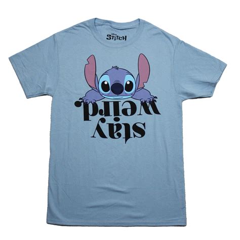 Disney Lilo & Stitch - Stitch Laying Down on Upside Down Stay Weird ...