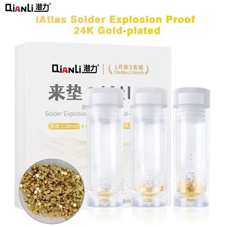 Qianli Solder Explosion Proof 24K Gold-plated