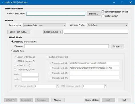 Image result for Hashcat Windows 1.0 GUI