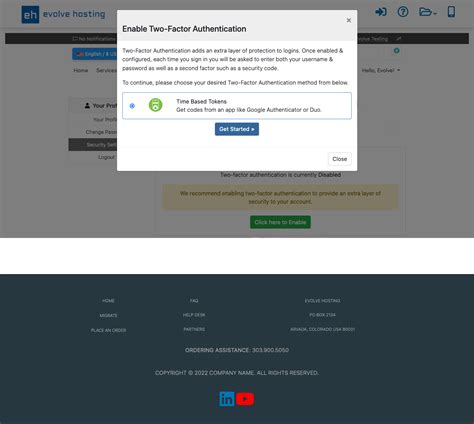 Enable Two-Factor Authentication 的图像结果