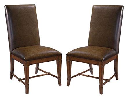 TAYYABA ENTERPRISES Sheesham Wooden Upholstered Dining Chair Set of 2 ...