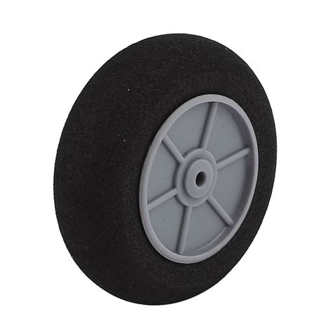 PRAV® 3mm Shaft Hole RC Plane Tail Tire Light-Weight Sponge Wheel ...