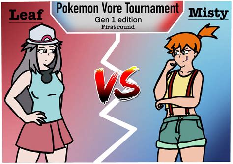 Pokemon Vore Tournament (Leaf vs Misty) by Zacpert34 on DeviantArt