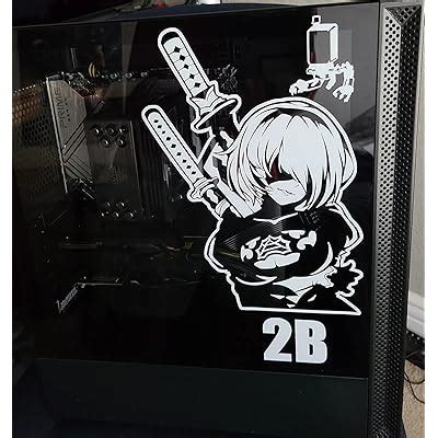 Tensuka NieR:Automata PC Case Decor Stickers - Anime Vinyl India | Ubuy