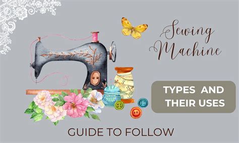 Sewing Machine Types 的图像结果