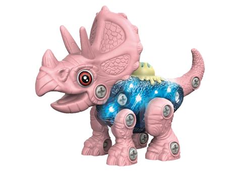 DIY Dinosaur Building Toy with Lights & Sounds – Kids STEM