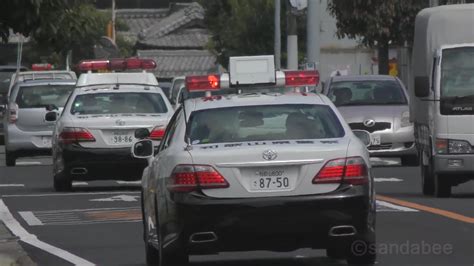 日本交通部警车紧急出警视频 _网络排行榜