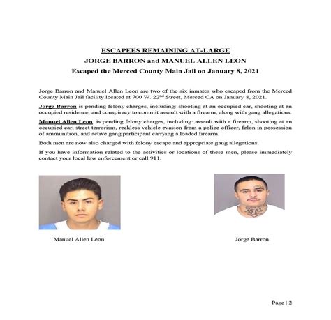 Merced county jail inmate search