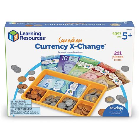 Learning Resources Canadian Currency-X-Change - 3 Years And Up ...