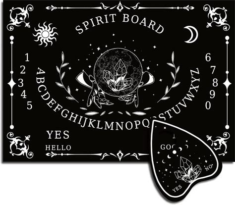 Wood Spirit Board Pendulum Board Wooden Talking Boards with Planchette ...