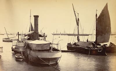 [Bombay Harbour] Docks 1870 - Old Indian Photos