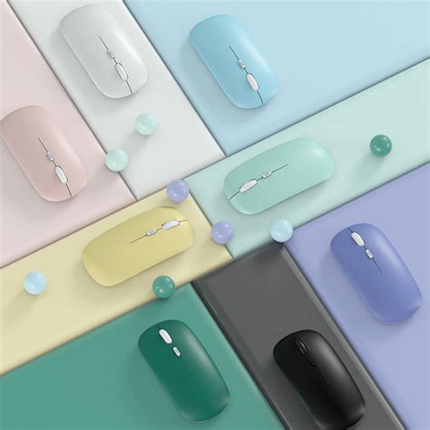 𝐍𝐎𝐈𝐒𝐄𝐋𝐄𝐒𝐒 𝐂𝐋𝐈𝐂𝐊 Mini Bluetooth Wireless Mouse Computer Laptop Mobile Phone Tablet Optical Mouse ...