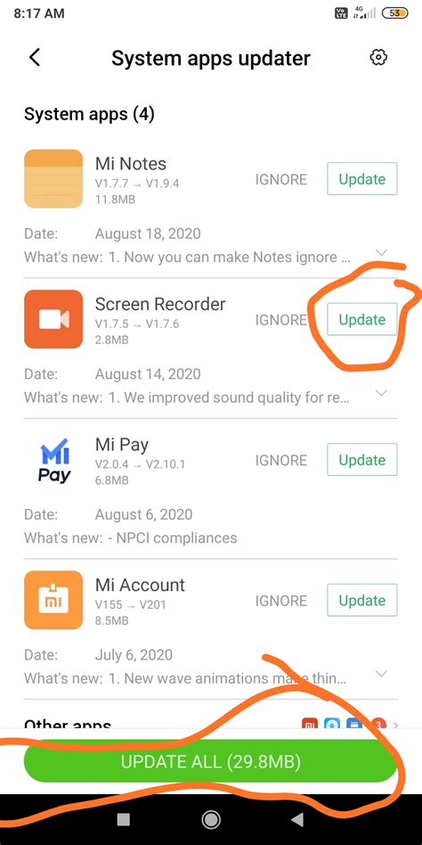 MI Mobile Software Update 的图像结果