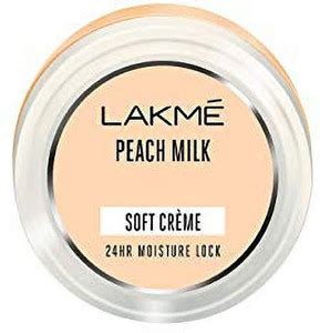 Lakmé Peach Milk Soft Crme 24Hr Moisture Cream 25g Price in India - Buy ...