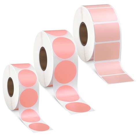 Buy 3 Rolls Mini Thermal Labels Thermal Printer Sticker 0.8 inch-1 ...