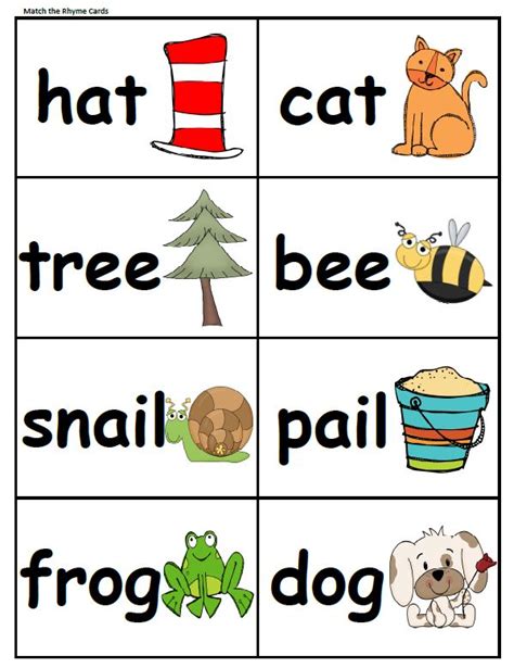 Peterson's Pad: Rhyming Fun FREEBIE | Rhyming activities preschool ...