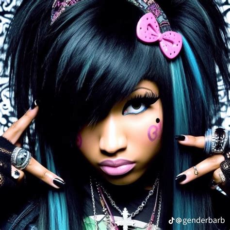 Pin by 𝓶𝓪𝓷𝓫𝓪𝓴𝔀𝓮𝓮𝓷 on 2000s chic | Emo scene hair, Black scene, Scene hair
