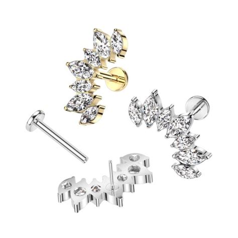 Image result for Threadless Jewelry Labret