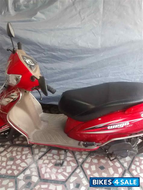 Used 2017 model TVS Wego for sale in Bangalore. ID 198613. Red With ...