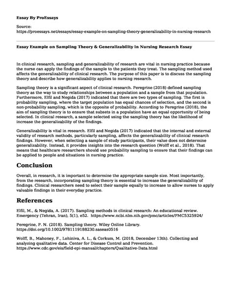 Image result for Random Sampling Example Essay