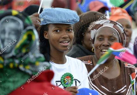 Local Xhosa Hold South African Flags Editorial Stock Photo - Stock Image | Shutterstock