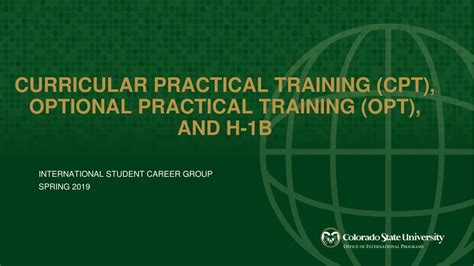 PPT - International Student Spring 2019 CPT Guidelines PowerPoint ...