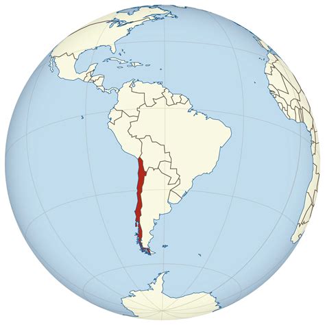 Chile In World Map