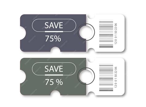 Premium Vector | Modern coupon template concept