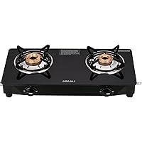 Bajaj Popular Eco, 2-Burner Open Stainless Steel, ISI Certified, Gas ...