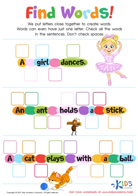 Printable Find a Word Exercise 的图像结果