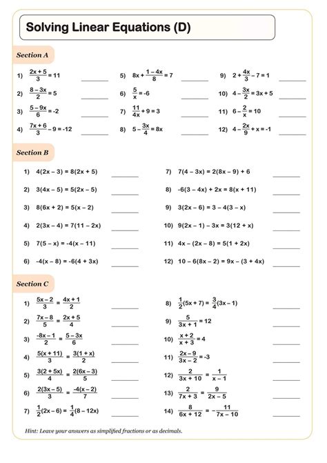 Image result for Math Antics Equations Worksheet