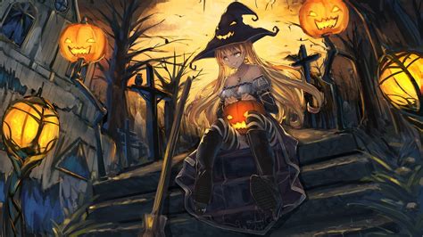 Anime Halloween HD Wallpapers - Wallpaper Cave