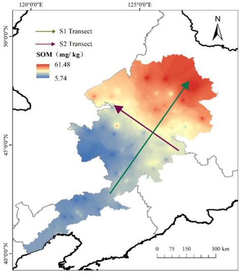 Scale-Location Dependence Relationship between Soil Organic Matter and ...