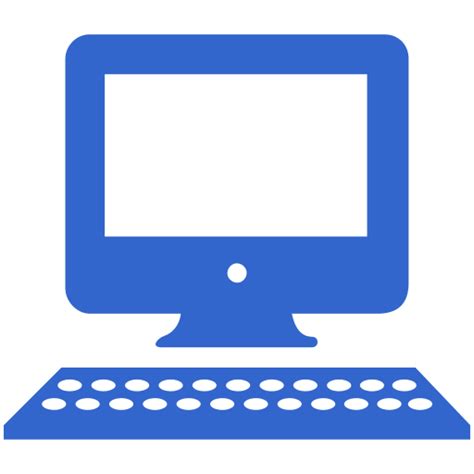 Computer Icon Blue 的图像结果