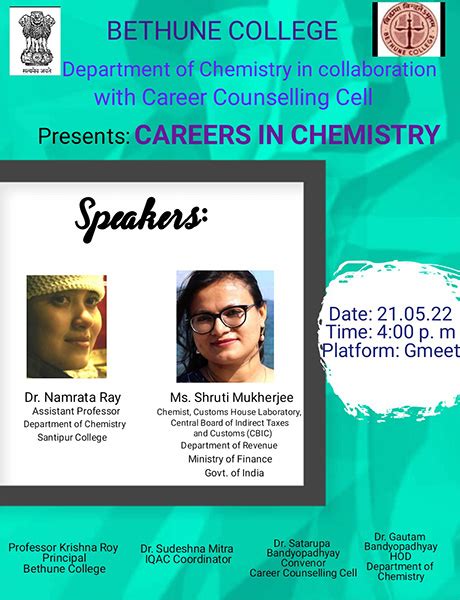 Bethune College Career Counselling Cell Webinars 2022