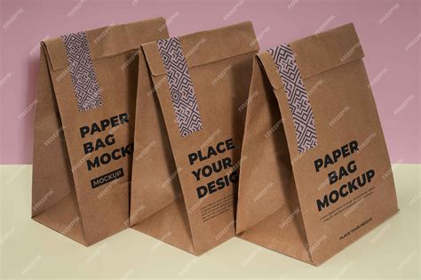 Small paper bag mockup | Premium PSD