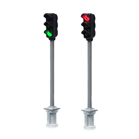 Mafen - Semáforos para vehículos de calle, 2 unidades, Serie Fine Scale ...