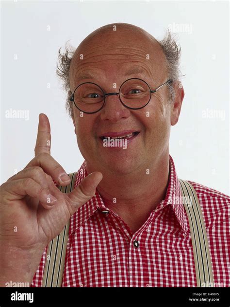 Man half bald head glasses hi-res stock photography and images - Alamy