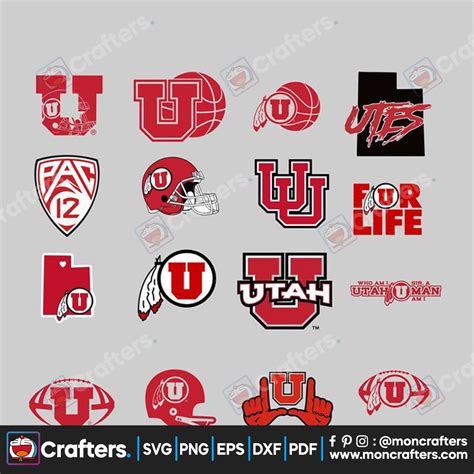 Utah Utes Logo Svg Instant Download Instant Download
