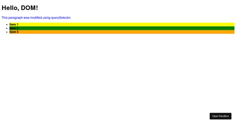 Accessing Relative Nodes DOM in JavaScript Example 的图像结果