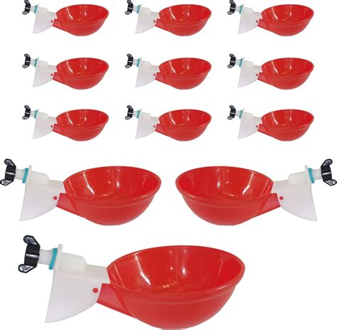 12-Count Large Automatic Chicken Waterer Cups: India | Ubuy