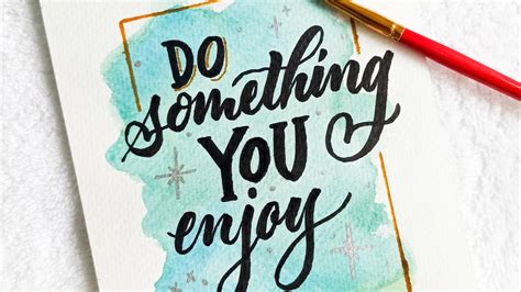 Wallpaper phrase, words, lettering, watercolor hd, picture, image