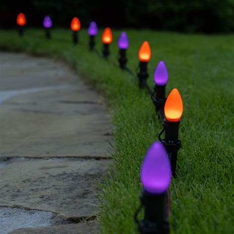 halloween outdoor pathway lights