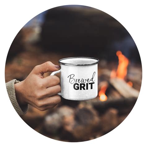 Brewed GRIT™ acrylic magnets, stickers | Sticker Mule India