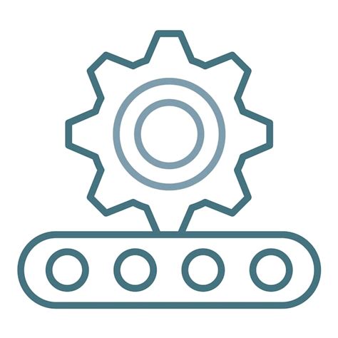 Manufacturing Line Flat Vector 的图像结果