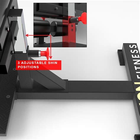 ARCHON Sissy Squat | Leg Machine | Home Gym Leg Station | Quad Machine ...