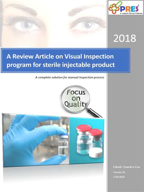 Image result for Syringe Visual Inspection