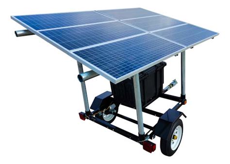 Basic Solar Power System Trailer 的图像结果