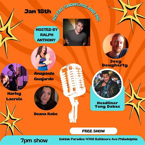 KIS ENT showcase and open mic, Dahlak, Baltimore Avenue, Philadelphia ...
